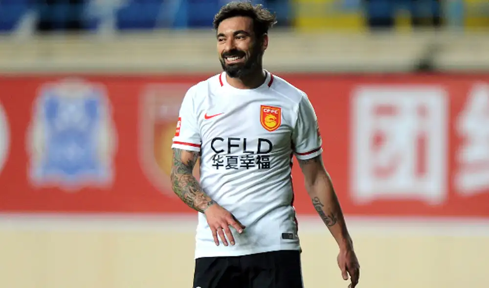Pocho Lavezzi denunció extorsión por redes sociales. | Foto: Guangzhou R&F