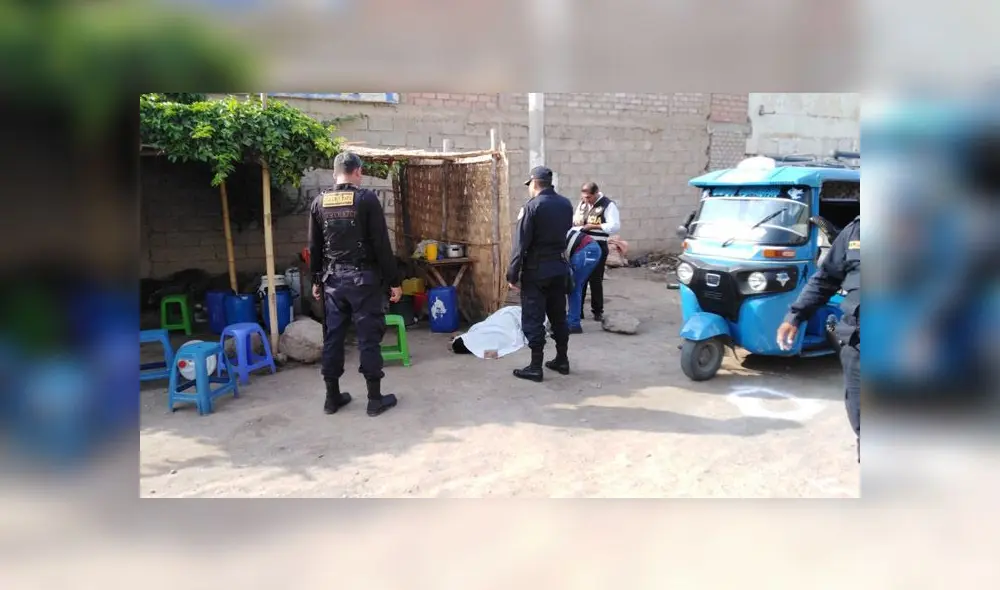 Luis Vásquez Cotrina y Gustavo Bulnes Bregante Vásquez perdieron la vida en el acto. (Foto: Difusión)