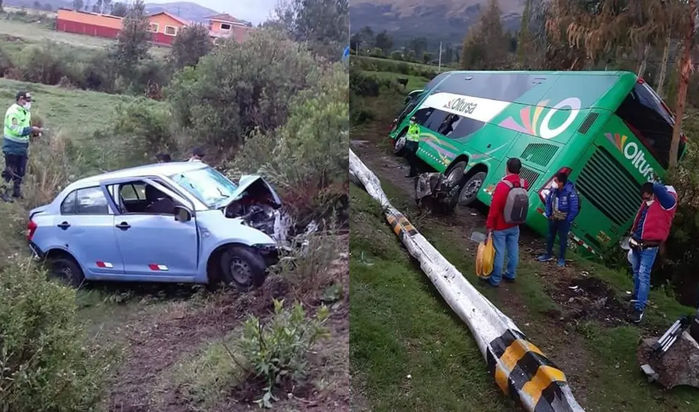 Accidente se produjo este lunes en el sector de Chaquilccasa. Foto: PNP