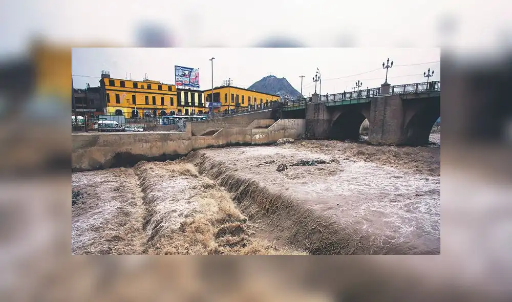 Situación. Las lluvias han incrementado el caudal de los ríos. Urge reforzar las riberas.