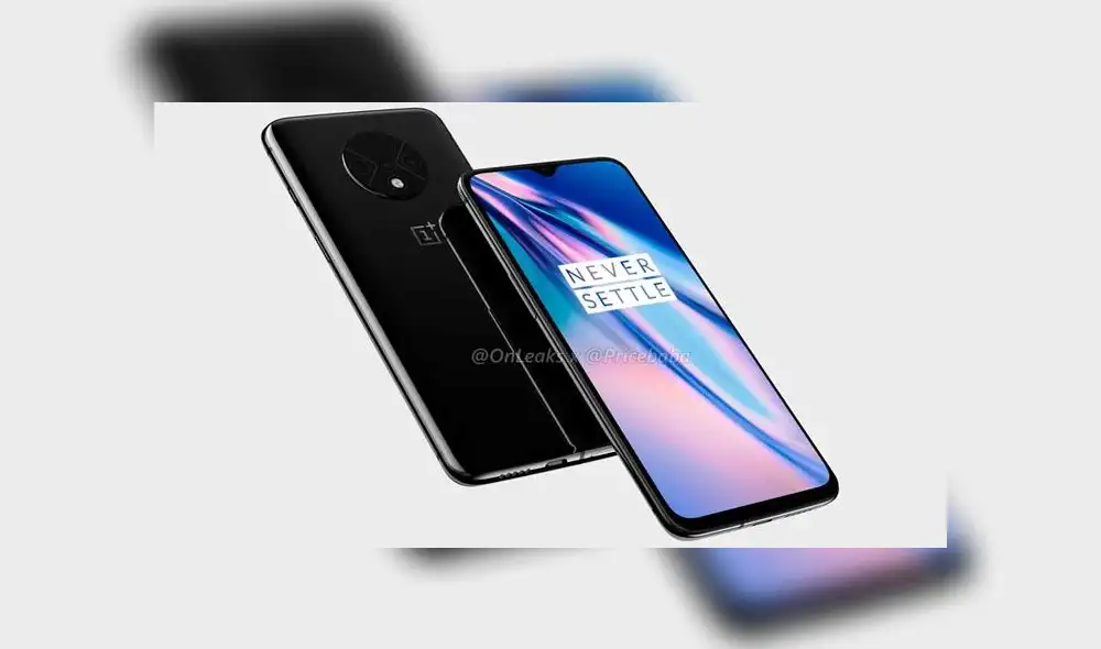 OnePlus 7T tendrá triple cámara trasera.