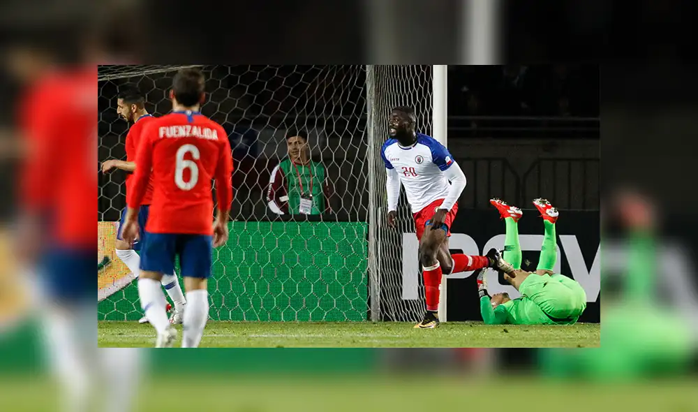 Chile vs. Haití: Pierrot superó a la defensa chilena y decretó el 1-0 [VIDEO]