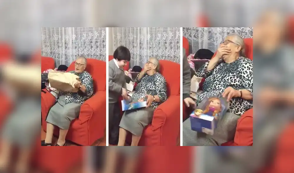 En Facebook, una anciana soñaba con tener una muñeca y fue sorprendida por su familia con un regalo especial. En Facebook, una anciana soñaba con tener una muñeca y fue sorprendida por su familia con un regalo especial.