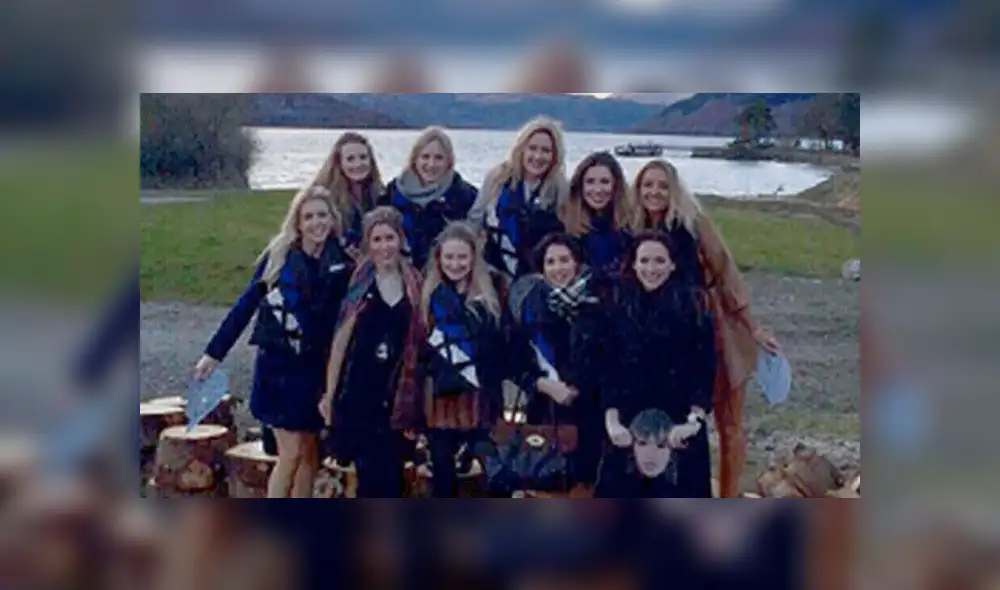 Twitter: Misterio por Niño "fantasma" que aparece en foto de amigas