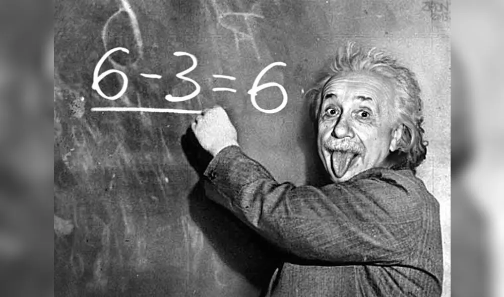 Albert Einsten retratado por el reportero Arthur Sasse el 16 de marzo de 1951.