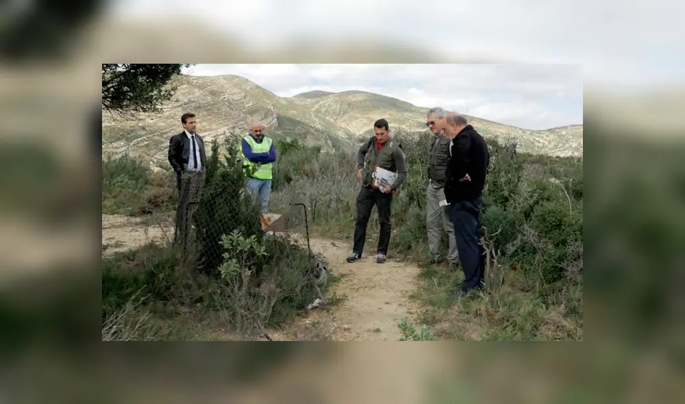 Los antropólogos llegaron al lugar de los hechos para investigar el hallazgo de la pareja. Foto: Las Provincias.