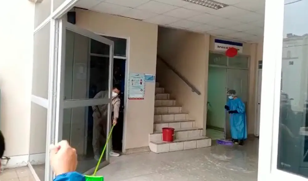 Esta situación afectó los servicios de traumatología, cirugía, obstetricia, neonatología, ginecología y hospitalización