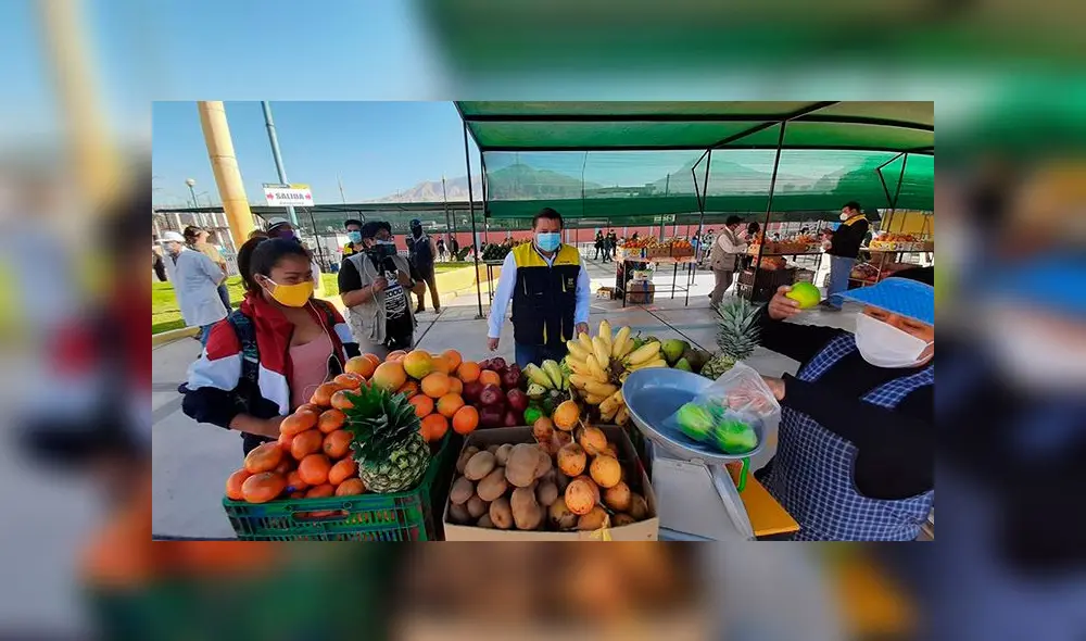 Instalaciones del parque Grau se adecuaron como nuevo mercado temporal.