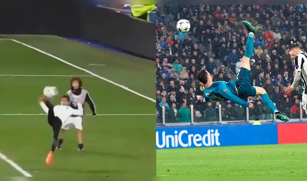 El día que el hijo de Cristiano Ronaldo predijo el gol de chalaca