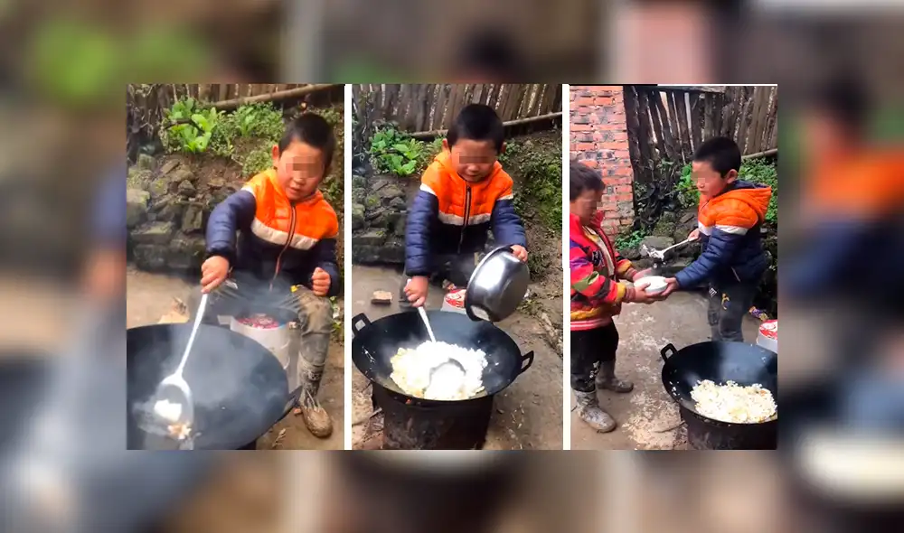 Facebook viral: niño ayuda a sus amigos que no tienen comida y realiza un noble gesto [VIDEO]