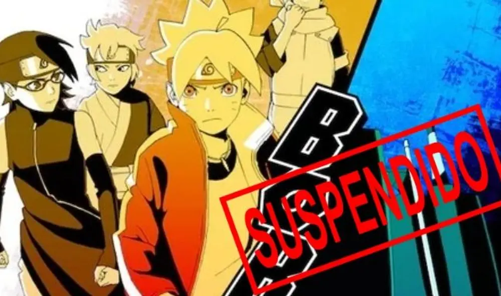 A partir de la siguiente semana no más Boruto A partir de la siguiente semana no más Boruto