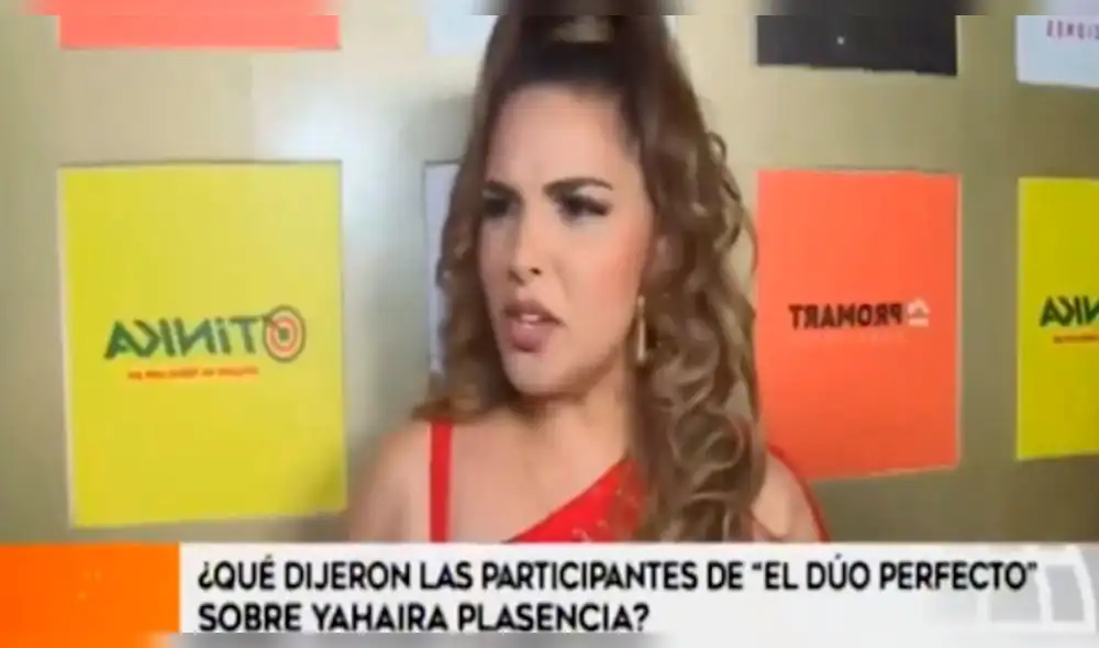 Mayra Goñi habla de Yahaira Plasencia tras presencia en "El Dúo Perfecto"