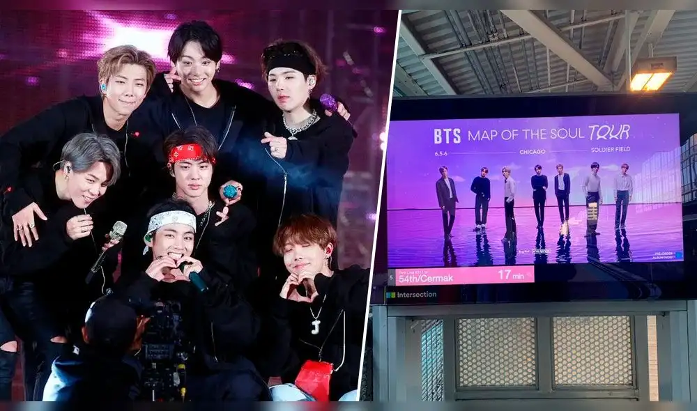 BTS: Revelan anuncios del tour BTS Map of the Soul 2020