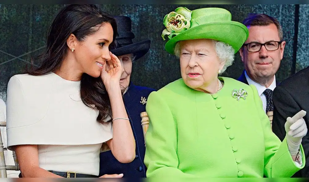 Meghan Markle, Príncipe Harry, Reina Isabel
