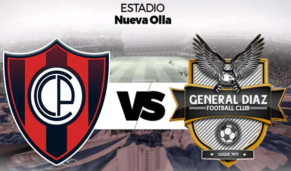 Cerro Porteño y General Díaz juegan este domingo por la fecha 8 del Torneo Clausura de Paraguay. Foto: Radio La Unión