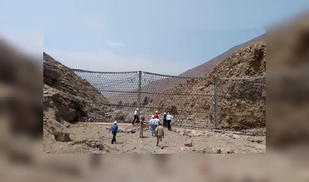 Huaicos en Chosica: Minagri dice que mallas para enfrentar derrumbes están listas Huaicos en Chosica: Minagri dice que mallas para enfrentar derrumbes están listas