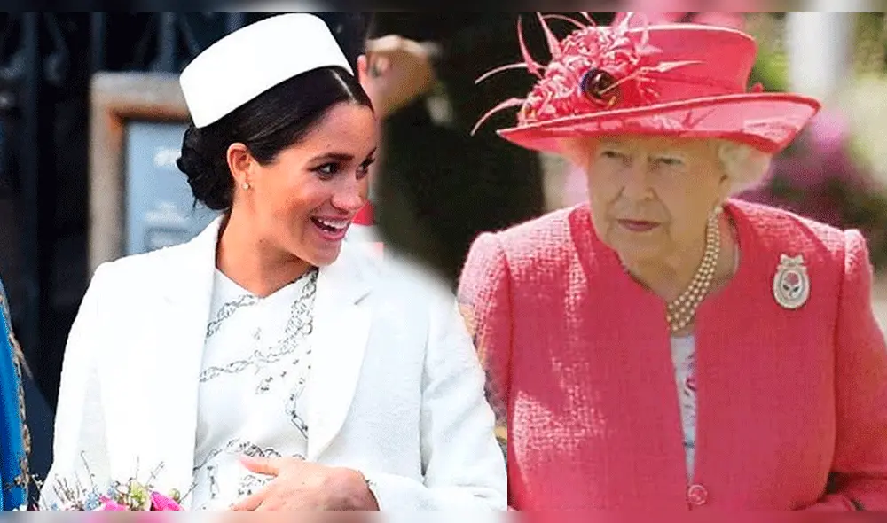 Meghan Markle hace desaire a la reina Isabel II por el nacimiento de su primogénito