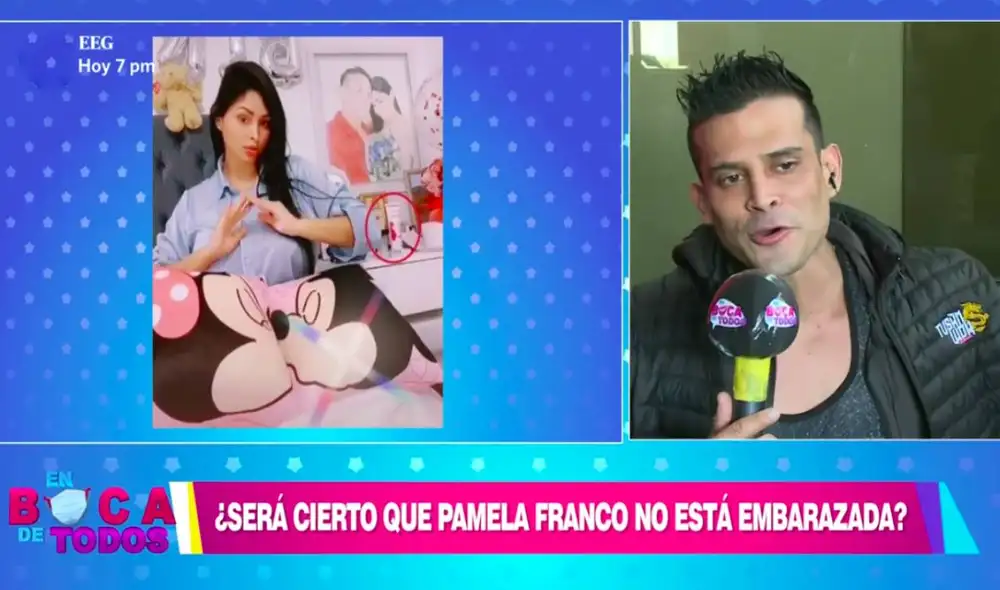 El cantante reveló que le encantaría encargar un bebé con Pamela Franco y recalcó que podría tener una oportunidad para mejorar en su labor de padre. | Foto: Captura América TV El cantante reveló que le encantaría encargar un bebé con Pamela Franco y recalcó que podría tener una oportunidad para mejorar en su labor de padre. | Foto: Captura América TV