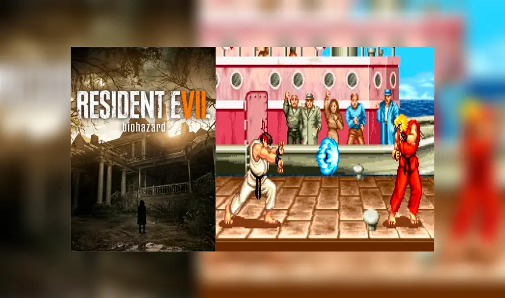 Resident Evil 7 y Street Fighter II son los juegos más exitosos de estas franquicias. Foto: Capcom