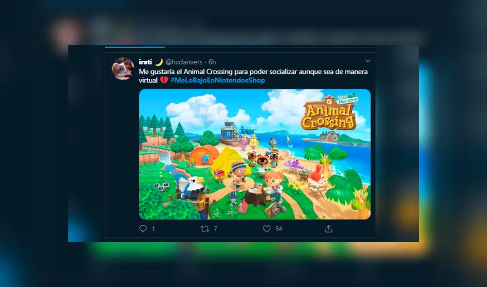 Uno de los favoritos es el recientemente estrenado Animal Crossing.