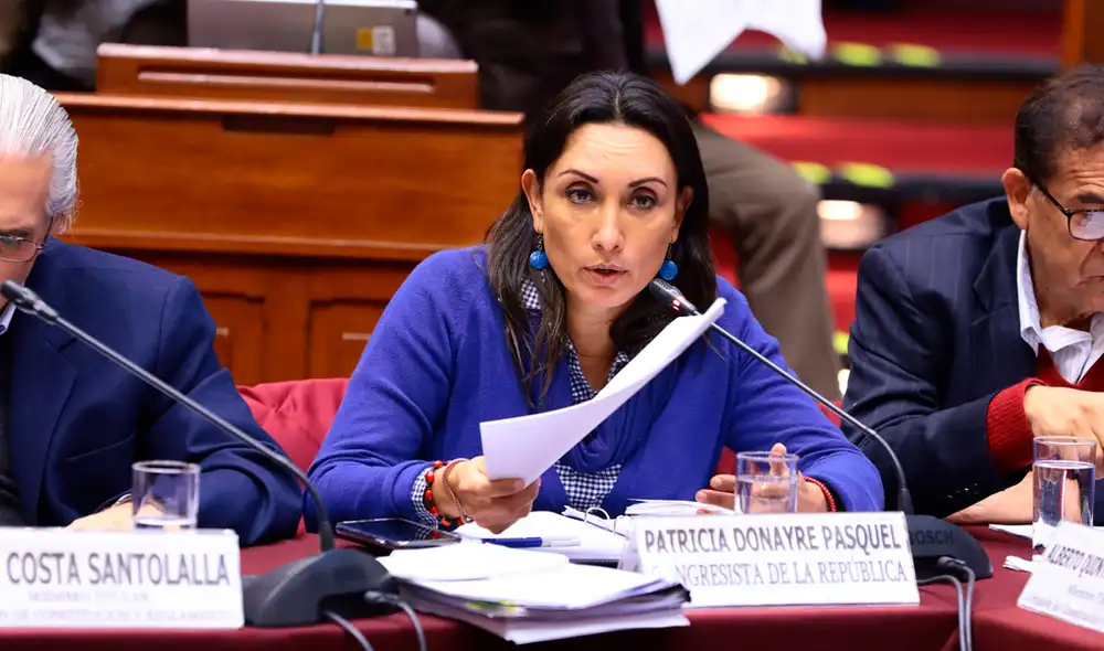 Patricia Donayre. Foto: Congreso. Patricia Donayre. Foto: Congreso.