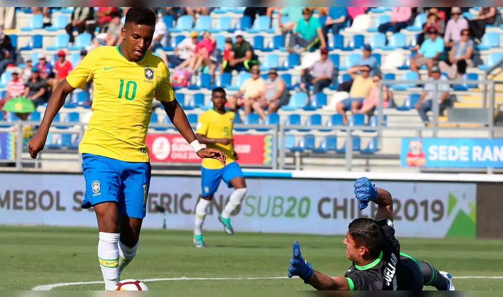 Brasil vs. Venezuela Sub 23 en amistoso de cara al Preolímpico.