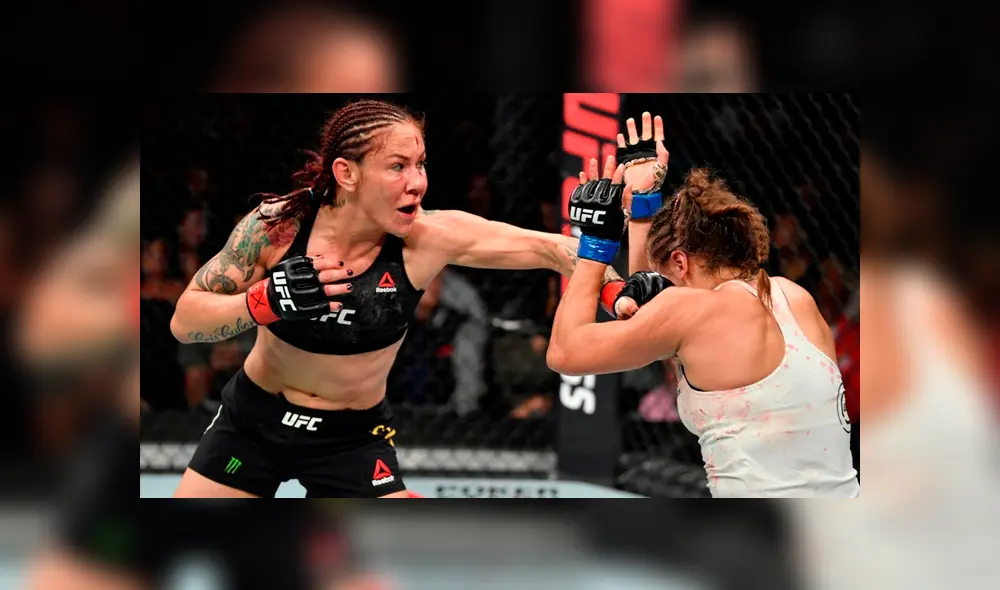 Cris Cyborg le ganó a Felicia Spencer en un duelo de UFC, pero sufrió un impactante corte en la frente.