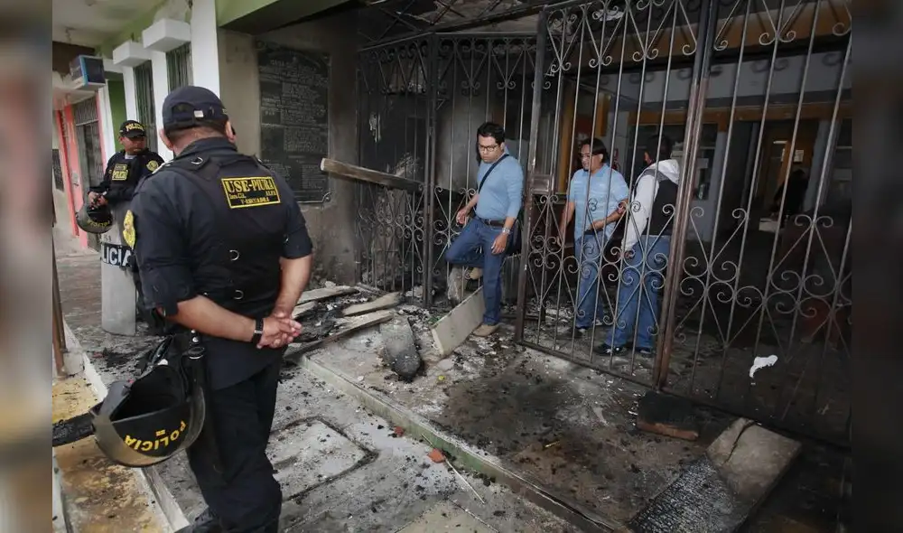 Denuncian infiltración del Movadef en ataque a Olmos Denuncian infiltración del Movadef en ataque a Olmos