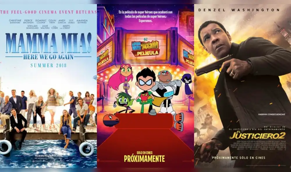 Cartelera: Estrenos para esta semana en el cine [TRÁILERS]