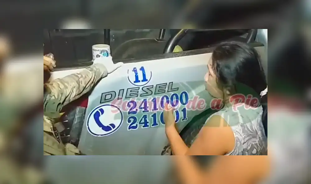 Joven pide a militares que le tiren un cocacho por salir en pleno toque de queda [VIDEO] 