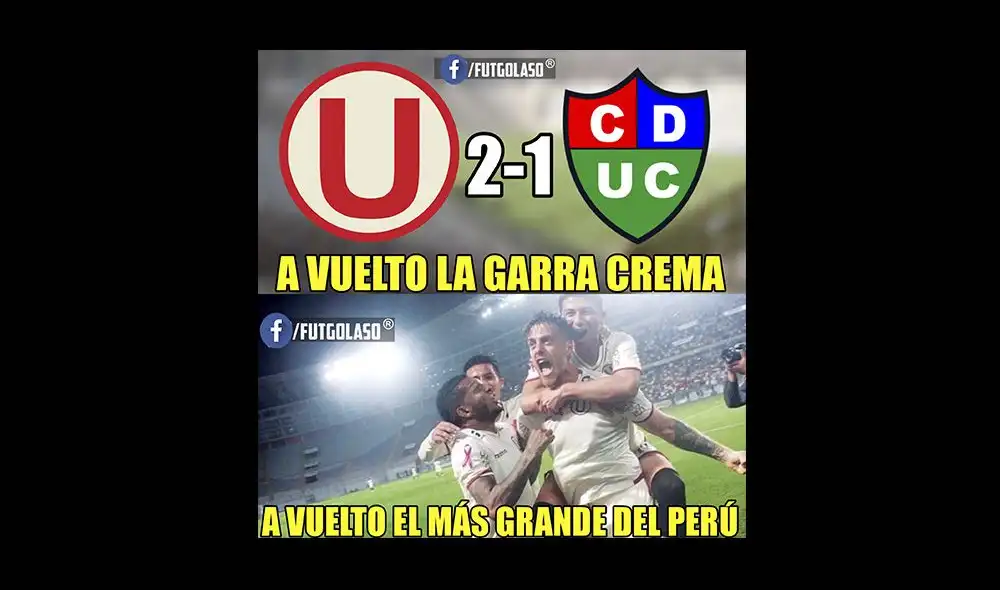 Universitario ganó con polémica y las redes sociales estallaron con los hilarantes memes [FOTOS]
