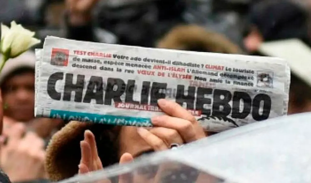 'Charlie Hebdo' expresó su "sentimiento de horror y revuelta" por lo ocurrido, un suceso que se produce cinco años después del ataque terrorista que sufrieron en 2015. Foto: AFP 'Charlie Hebdo' expresó su "sentimiento de horror y revuelta" por lo ocurrido, un suceso que se produce cinco años después del ataque terrorista que sufrieron en 2015. Foto: AFP