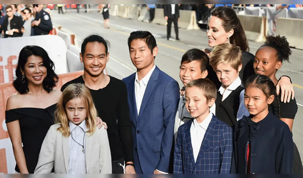 Hijos de Angelina Jolie preocupados por adicción de Brad Pitt Hijos de Angelina Jolie preocupados por adicción de Brad Pitt