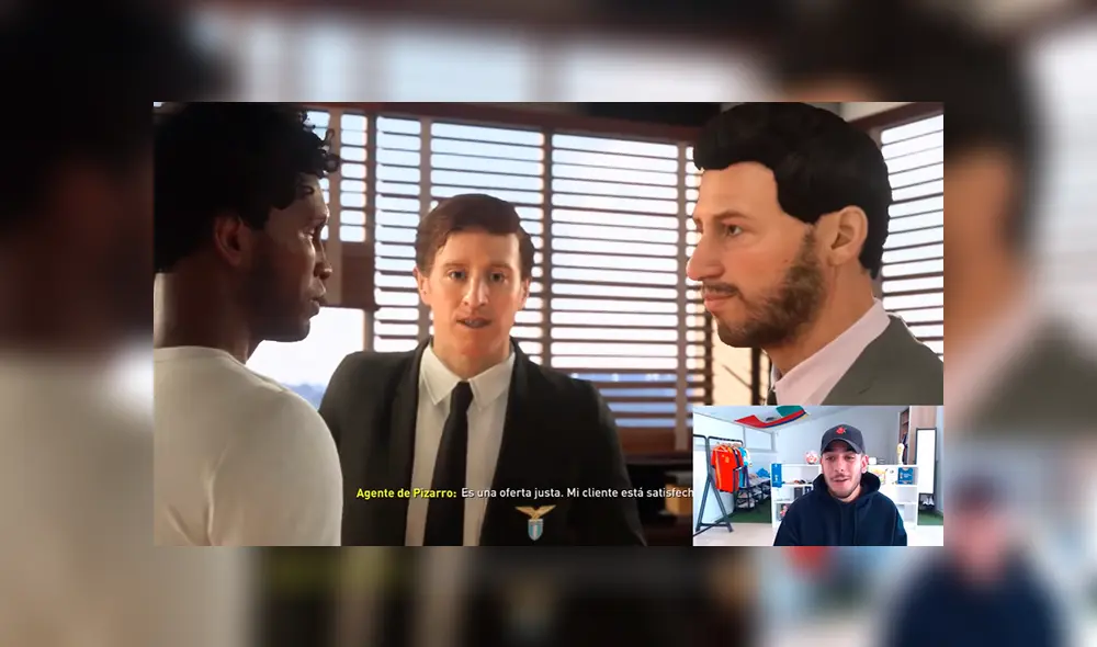 Youtuber ficha a Claudio Pizarro en FIFA 20 por 1 euro.