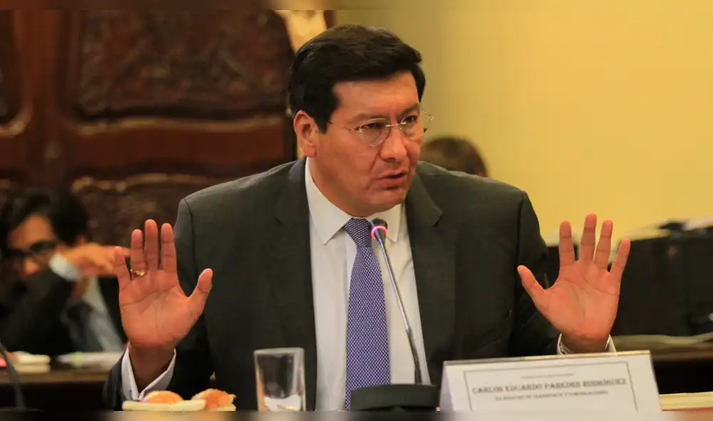 Exministro Carlos Paredes cuestiona declaración de colaboradores eficaces