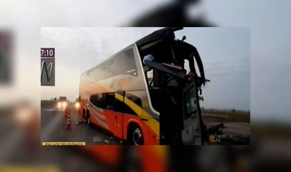 Los pasajeros afectados fueron trasladados a centros médicos cercanos.