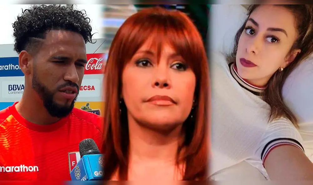 Magaly Medina habla sobre mariachi que le llevó Pedro Gallese a Claudia Díaz. Foto. Composición