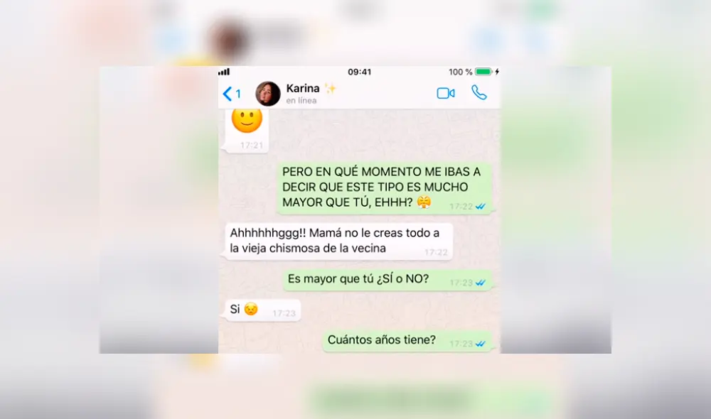 WhatsApp: Vecina 'chismosa' se entera que chica tiene un 'sugar daddy' y le cuenta a su mamá [VIDEO] 