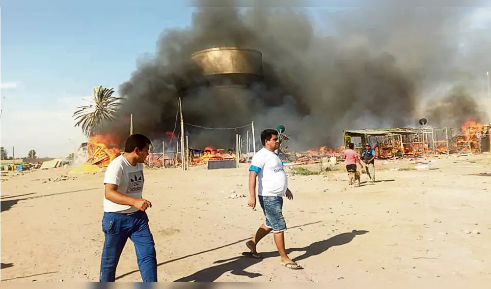Pisco: 22 familias lo perdieron todo durante un incendio