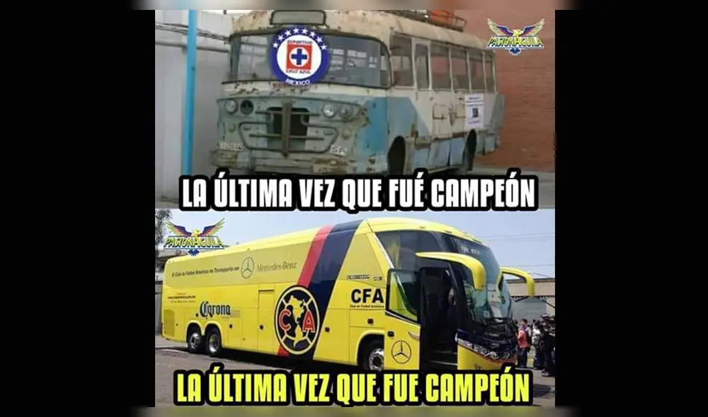 América campeonó el Apertura Liga MX y los memes se burlan de Cruz Azul