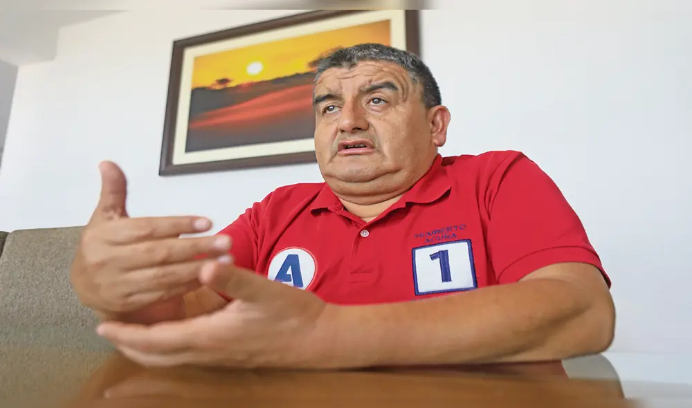 Falta. Humberto Acuña Peralta sería amonestado por JNE.