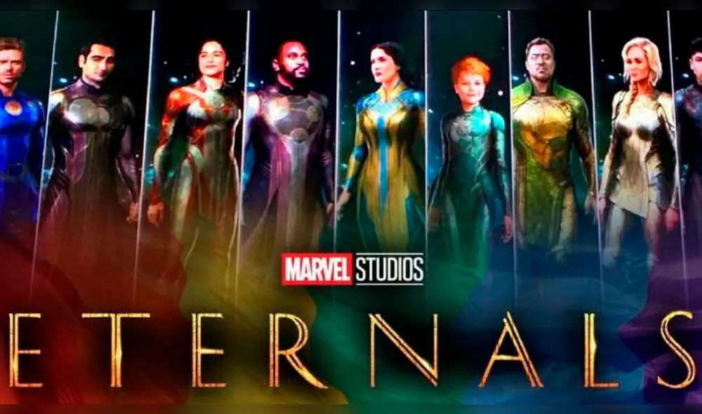 The Eternals (Angelina Jolie y Kit Harington) llegará en noviembre. Foto: Marvel