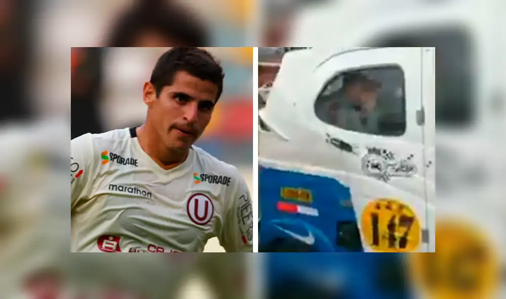 Aldo Corzo, capitán de Universitario de Deportes, fue captado mientras se transportaba en una mototaxi.