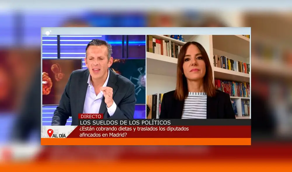 Mónica Sanz refirió que los montos nos fueron descontados en marzo quizá por falta de tiempo. (Foto: Captura) Mónica Sanz refirió que los montos nos fueron descontados en marzo quizá por falta de tiempo. (Foto: Captura)