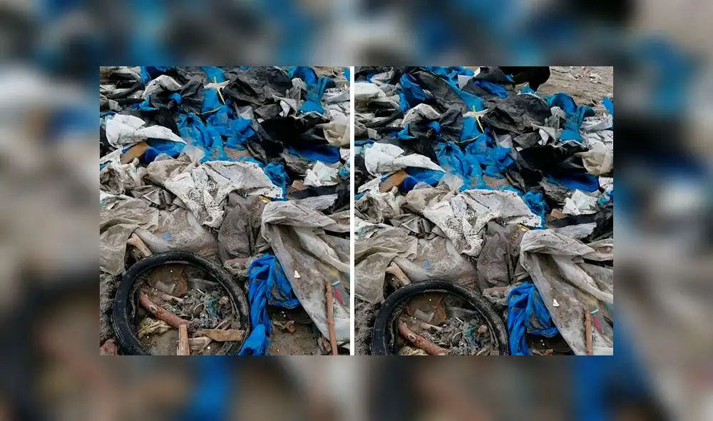 Niños ayudan a limpiar playa contaminada de Ventanilla [FOTOS]