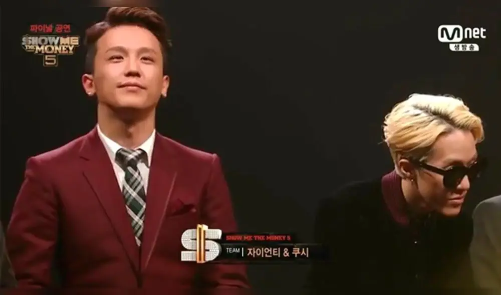 Kush junto a Zion.T en la quinta temporada de Show me the money.