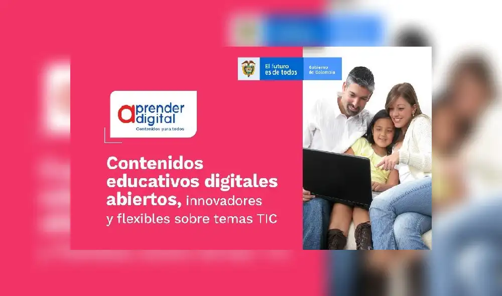 Aprender Digital. Foto: Captura de pantalla - Ministerio TIC Colombia Aprender Digital. Foto: Captura de pantalla - Ministerio TIC Colombia
