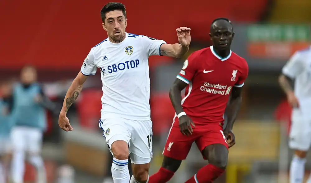 Liverpool se enfrenta a Leeds United en la fecha 1 de la Premier League. Foto: AFP