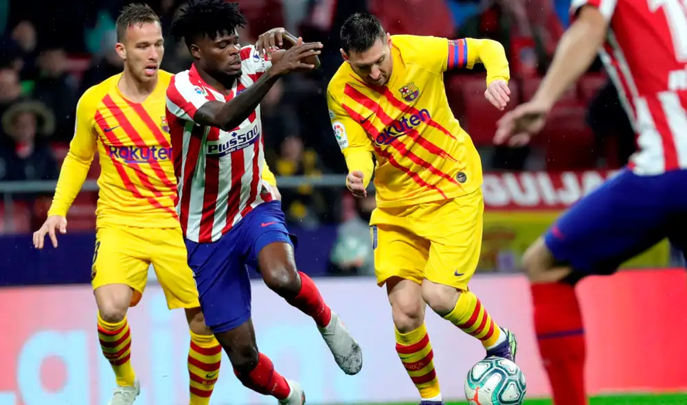 Atlético Madrid vs. Barcelona por la Liga Santander