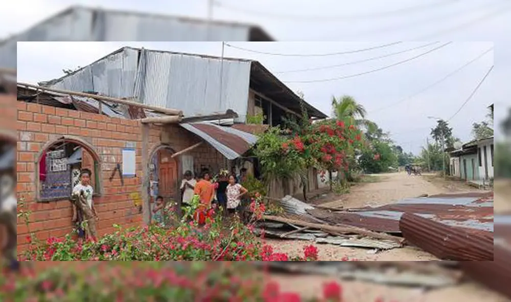 el agua acumulada causó daños en 80 sacos de cemento que iban a ser empleados para una obra